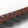 Antique Tile Roof Snow Fence